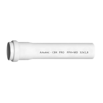 Труба СВК-Альянс ПП 32*1,8* 315 PRO біла {30}