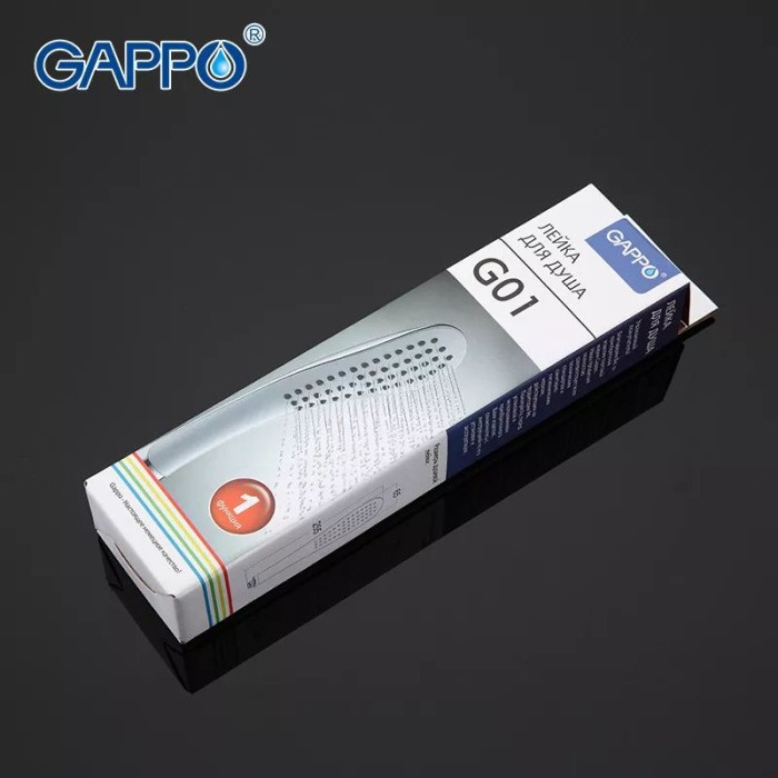 Душова лійка GAPPO G01, 1-режим, білий Душова лійка GAPPO G01, 1-режим, білий