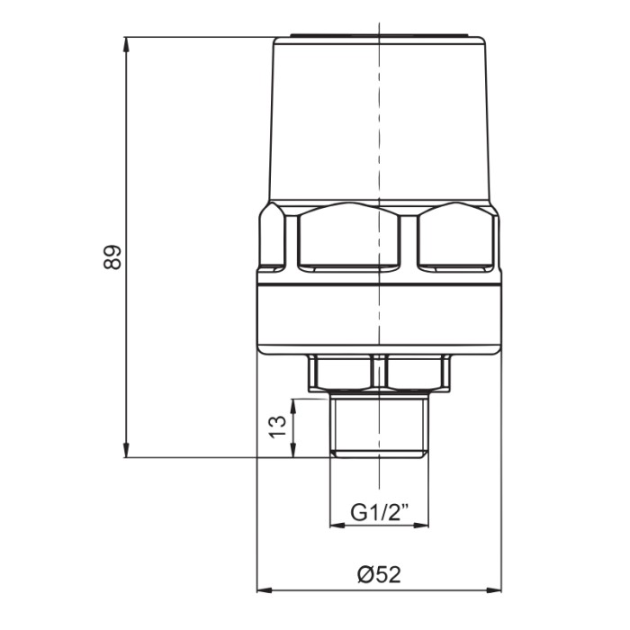Амортизатор гідроударів Roho R1250-050 - 1/2" Н, PN50 (RO0142) Амортизатор гідроударів Roho R1250-050 - 1/2" Н, PN50 (RO0142)