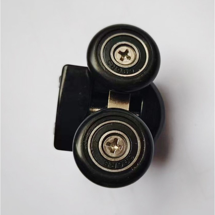 Ролики для душових кабін подвійні колеса MIXXUS PREMIUM ROLLERS SCP05-1 BLACK верхні (25mm для DIVERSE SC03) (MI8168) Ролики для душових кабін подвійні колеса MIXXUS PREMIUM ROLLERS SCP05-1 BLACK верхні (25mm для DIVERSE SC03) (MI8168)