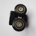 Ролики для душових кабін подвійні колеса MIXXUS PREMIUM ROLLERS SCP05-1 BLACK верхні (25mm для DIVERSE SC03) (MI8168)