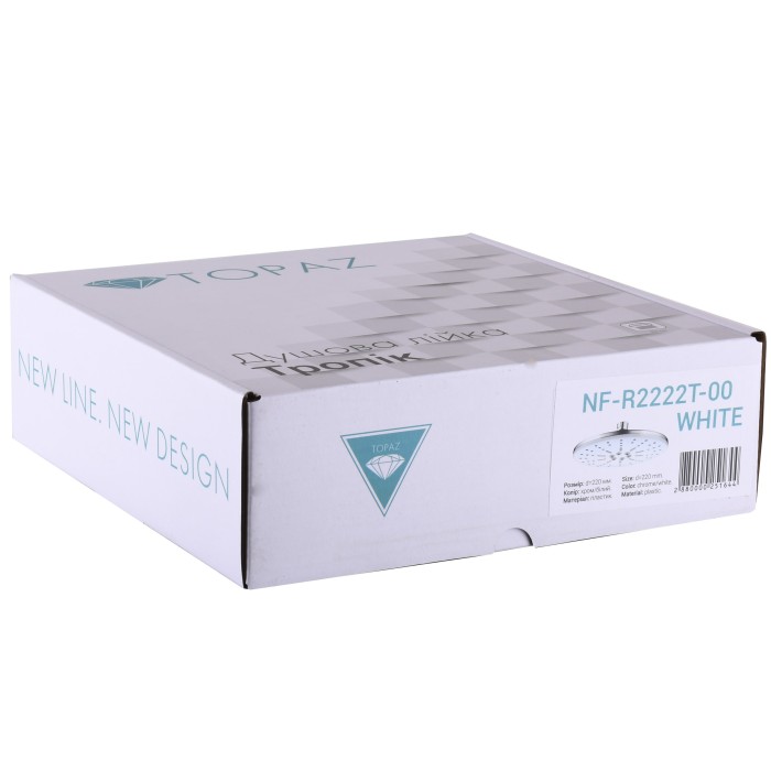 Душова лійка Topaz NF-R2222T-00-WHITE Душова лійка Topaz NF-R2222T-00-WHITE