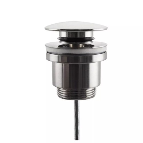 Донний клапан Frap F62-5, автомат, 1 1/4", сатин