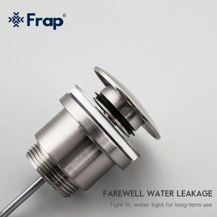 Донний клапан Frap F62-5, автомат, 1 1/4", сатин Донний клапан Frap F62-5, автомат, 1 1/4", сатин