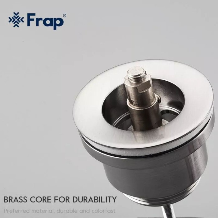Донний клапан Frap F62-5, автомат, 1 1/4", сатин Донний клапан Frap F62-5, автомат, 1 1/4", сатин