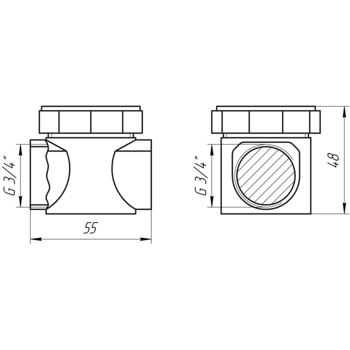 Фільтр грубого очищення для газу SOLOMON 3/4″ F8016 Фільтр грубого очищення для газу SOLOMON 3/4″ F8016