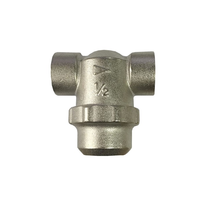 Фільтр грубого очищення SOLOMON 1/2″ ВВ нікель з відстійником (8014) TD1052 Фільтр грубого очищення SOLOMON 1/2″ ВВ нікель з відстійником (8014) TD1052