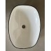 Раковина накладна Mixxus Premium DIVERSE-0109 EDGE BLACK 500х380х140mm (MP6549)