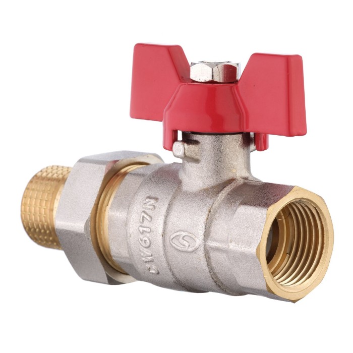 Кран кульовий прямий з американкою SOLOMON 1/2″ ПОСИЛЕНИЙ 1042 Кран кульовий прямий з американкою SOLOMON 1/2″ ПОСИЛЕНИЙ 1042
