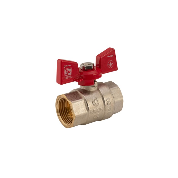 Кран кульовий Koer 3/4" ГГМ (KR.217) (KR0040) Кран кульовий Koer 3/4" ГГМ (KR.217) (KR0040)