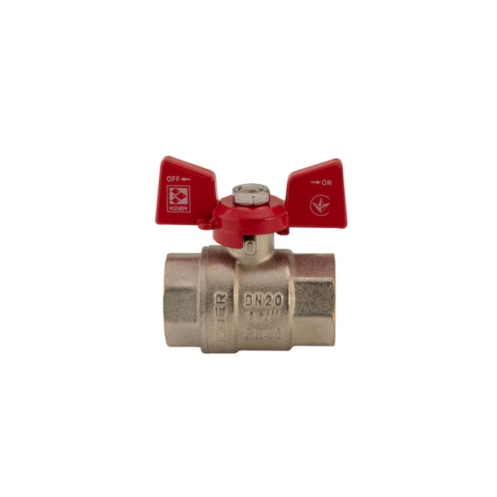 Кран кульовий Koer 3/4" ГГМ (KR.217) (KR0040) Кран кульовий Koer 3/4" ГГМ (KR.217) (KR0040)