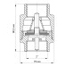 Клапан зворотний NEW 2" (Koer KR.172) (KR2812)