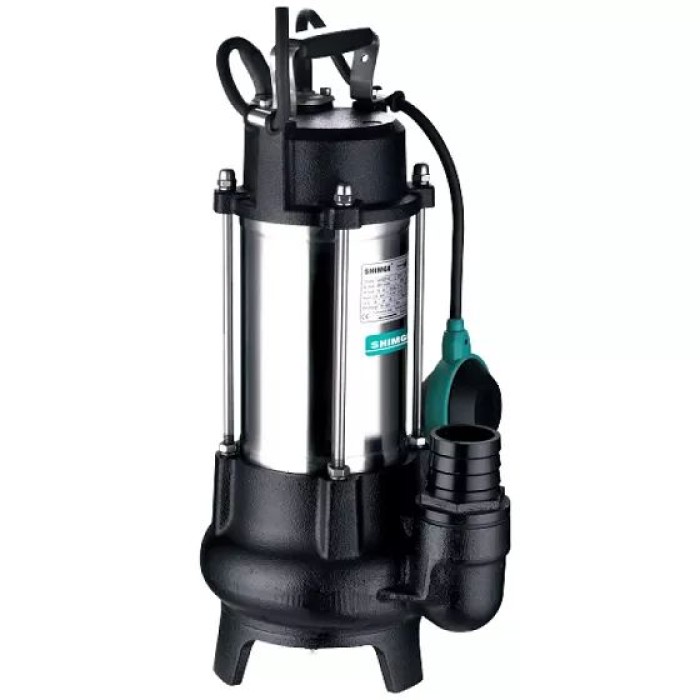 Насос дренажно-фекальний SHIMGE WVSD55F, Hmax=10 м, Qmax=300 л/хв. Насос дренажно-фекальний SHIMGE WVSD55F, Hmax=10 м, Qmax=300 л/хв.