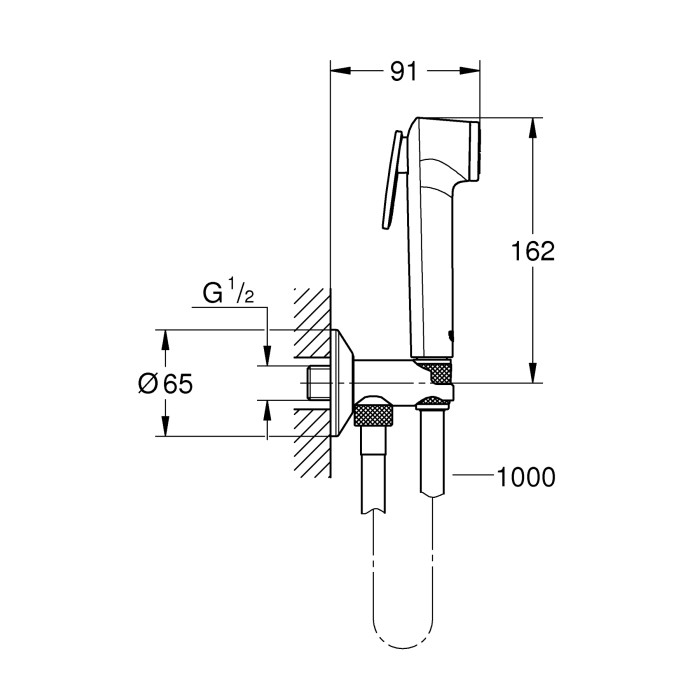 Гігієнічний душовий набір Grohe Tempesta-F Trigger Spray (26358000) Гігієнічний душовий набір Grohe Tempesta-F Trigger Spray (26358000)