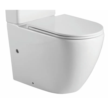Чаша унітазу-компакту Mixxus Premium Ellipse-0402-R Bowl 660х390х855 Rimless без сидіння (MI8346)