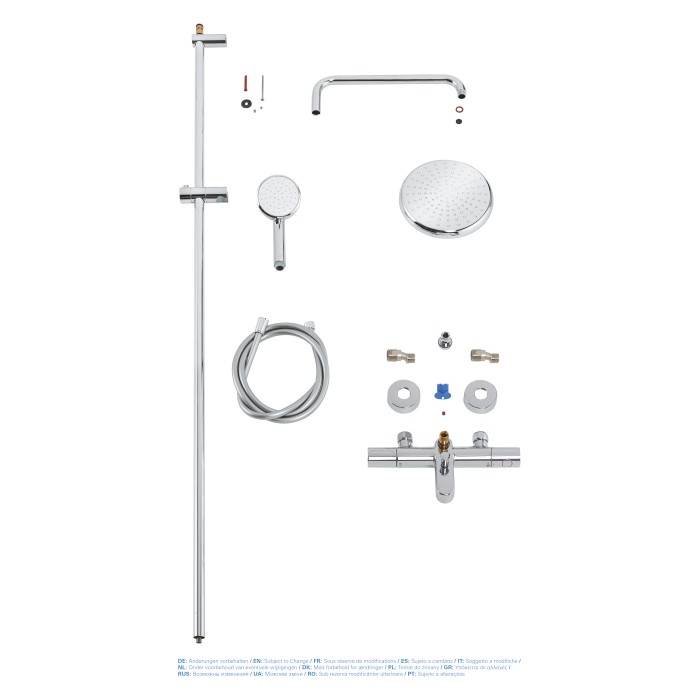 Душова система з термостатом для душа Grohe New Tempesta Cosmop. System (26223001) Душова система з термостатом для душа Grohe New Tempesta Cosmop. System (26223001)