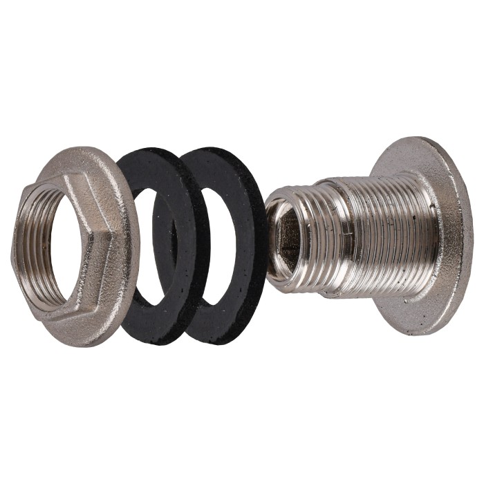 Врізання в бак 1/2″З нікельоване посилене NO303R OPTIMUM Врізання в бак 1/2″З нікельоване посилене NO303R OPTIMUM