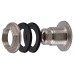 Врізання в бак 1/2″З нікельоване посилене NO303R OPTIMUM
