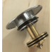 Донний клапан для раковини Koer PW-12-01 1 1/4''  без переливу автоматичний СLICK-СLACK (Колір хром) (KR5798)