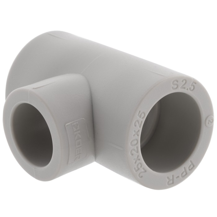 Трійник редукційний 25x20x25 PPR Koer K0041.PRO (KP0050) Трійник редукційний 25x20x25 PPR Koer K0041.PRO (KP0050)