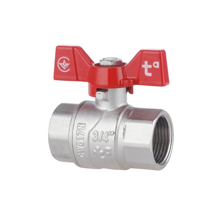 Кран кульовий Thermo Alliance Forte 3/4" ВР для води (метелик) SF602W20 Кран кульовий Thermo Alliance Forte 3/4" ВР для води (метелик) SF602W20