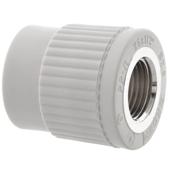 З'єднувальна муфта ВР 25x1/2F PPR Koer K0087.PRO (KP0105) З'єднувальна муфта ВР 25x1/2F PPR Koer K0087.PRO (KP0105)