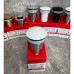 Донний клапан для раковини Koer PW-08-11 1 1/4''  без переливу автоматичний СLICK-СLACK (Біла керам.накл) (KR5788)