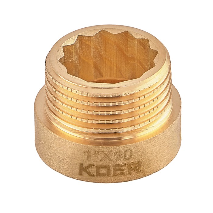 Подовжувач Koer KF.E10-10.WN - 1"-10мм без нікелю (KR5668) Подовжувач Koer KF.E10-10.WN - 1"-10мм без нікелю (KR5668)