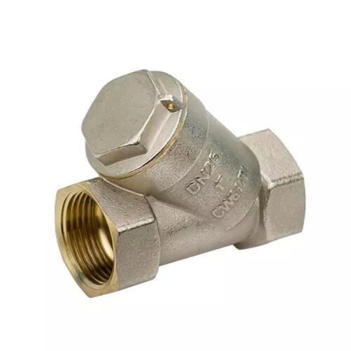 Фільтр грубого очищення WEZER DN15 1/2" нікель Фільтр грубого очищення WEZER DN15 1/2" нікель