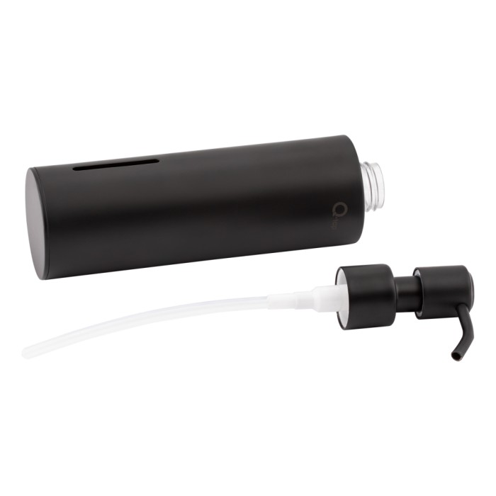 Дозатор для рідкого мила Qtap Liberty QTLIBBLM11521 Black Дозатор для рідкого мила Qtap Liberty QTLIBBLM11521 Black