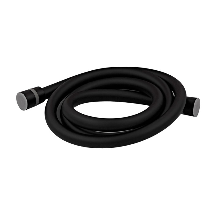 Шланг для душу Zerix Black.F03 150 см силіконовий (колір чорний) (ZX5566) Шланг для душу Zerix Black.F03 150 см силіконовий (колір чорний) (ZX5566)