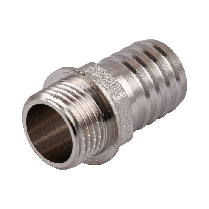 Штуцер 1/2″З 20мм нікельований NU3J2S OPTIMUM Штуцер 1/2″З 20мм нікельований NU3J2S OPTIMUM