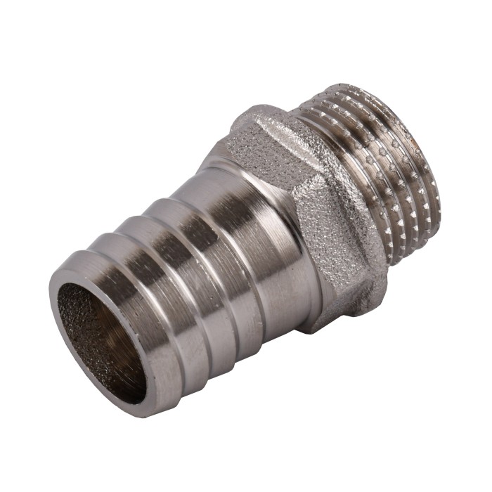 Штуцер 1/2″З 20мм нікельований NU3J2S OPTIMUM Штуцер 1/2″З 20мм нікельований NU3J2S OPTIMUM