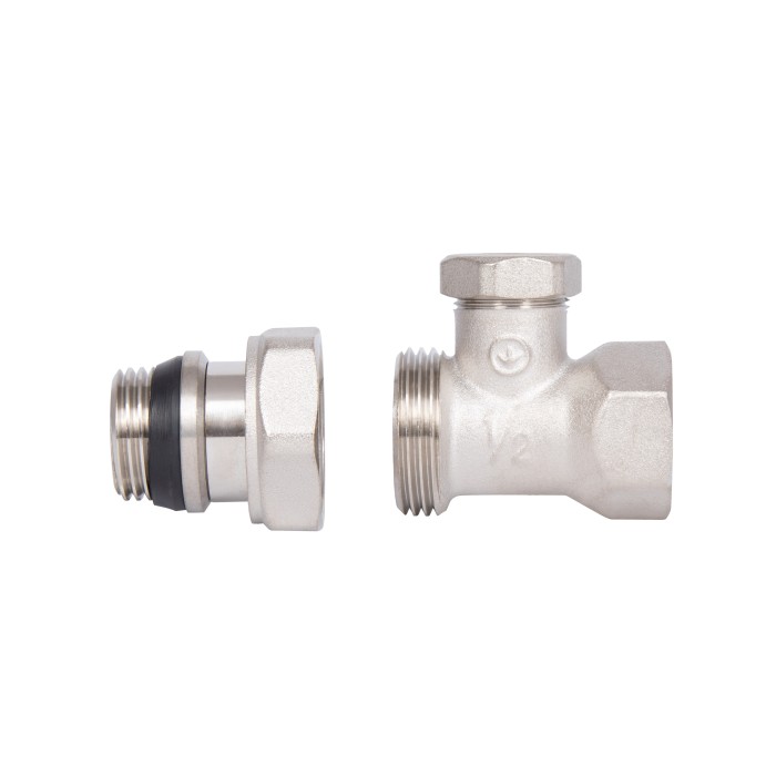 Кран радіаторний Thermo Alliance Base 1/2" ВЗ з антипротіканням прямий SD227W15 Кран радіаторний Thermo Alliance Base 1/2" ВЗ з антипротіканням прямий SD227W15