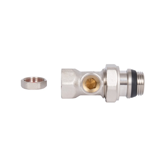 Кран радіаторний Thermo Alliance Base 1/2" ВЗ з антипротіканням прямий SD227W15 Кран радіаторний Thermo Alliance Base 1/2" ВЗ з антипротіканням прямий SD227W15