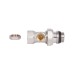 Кран радіаторний Thermo Alliance Base 1/2" ВЗ з антипротіканням прямий SD227W15