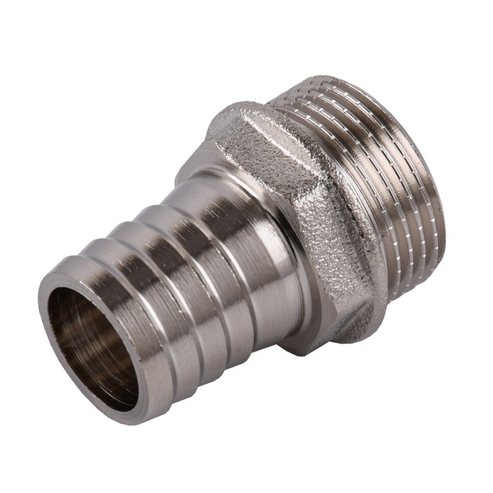 Штуцер 3/4″З 20мм нікельований NU4J2S OPTIMUM Штуцер 3/4″З 20мм нікельований NU4J2S OPTIMUM