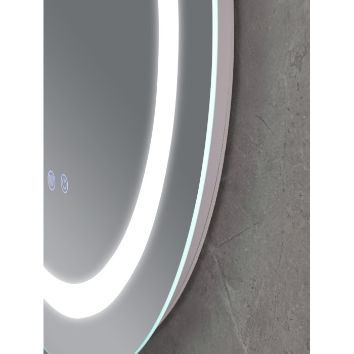 Дзеркало Mixxus PLAIN MC02-80 з Led Touch, Anti-fog, димером, регулятором яскравості, годинником (MI6931) Дзеркало Mixxus PLAIN MC02-80 з Led Touch, Anti-fog, димером, регулятором яскравості, годинником (MI6931)