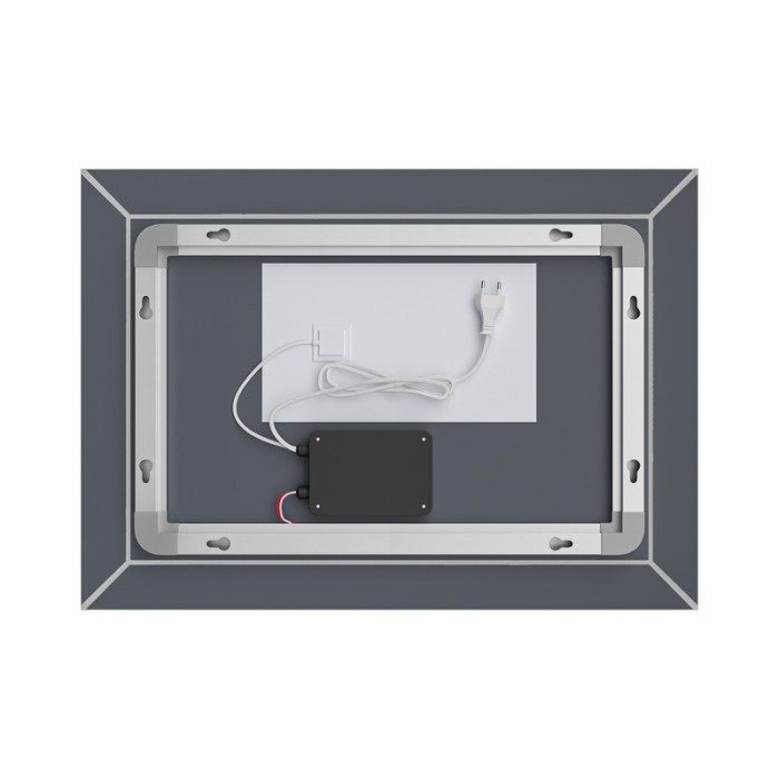 Дзеркало Mixxus Premium CUBIC MR14-80x60-Reverse з Led Touch, Anti-fog, димером, регулятором яскравості (MP6648)