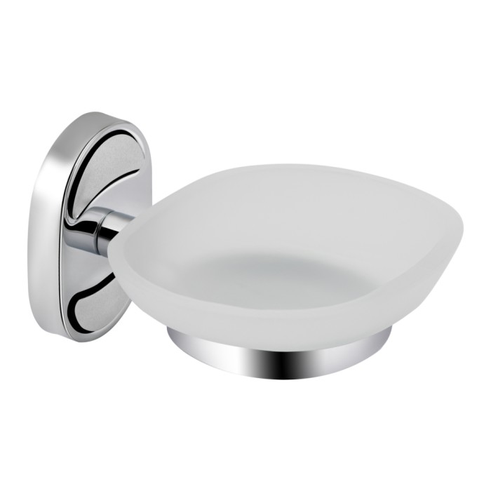 Мильниця з тримачем Lidz Oreo 0201 настінна (матове скло) LDORE0201CRM22083 Chrome Мильниця з тримачем Lidz Oreo 0201 настінна (матове скло) LDORE0201CRM22083 Chrome