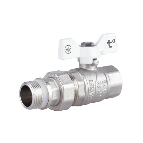 Кран кульовий "Американка" Thermo Alliance Forte 3/4" з антипротіканням прямий SF222W20
