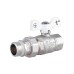 Кран кульовий "Американка" Thermo Alliance Forte 3/4" з антипротіканням прямий SF222W20
