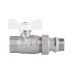 Кран кульовий "Американка" Thermo Alliance Forte 3/4" з антипротіканням прямий SF222W20
