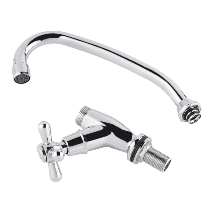 Монокран для кухні Lidz Dominox 269F LDDOM269FCRM35533 Chrome Монокран для кухні Lidz Dominox 269F LDDOM269FCRM35533 Chrome