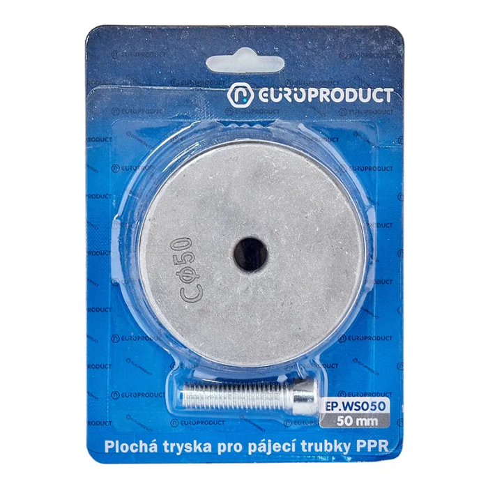Насадка плоска для паяльника Europroduct EP.WS050 PPR труб 50mm (EP6102) Насадка плоска для паяльника Europroduct EP.WS050 PPR труб 50mm (EP6102)