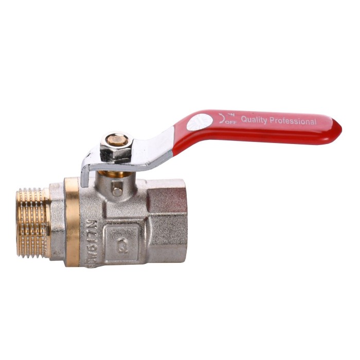 Кран кульовий прямий Q PROFESSIONAL 3/4″ ЗВ КР PN40 QP152 Кран кульовий прямий Q PROFESSIONAL 3/4″ ЗВ КР PN40 QP152