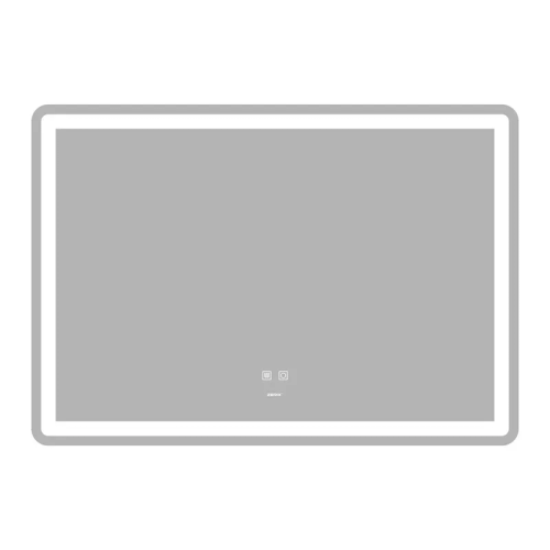 Дзеркало Zerix Mirra MR05-100x70 з LED Touch, Anti-fog, димером, регулятором яскравості (ZX6060)