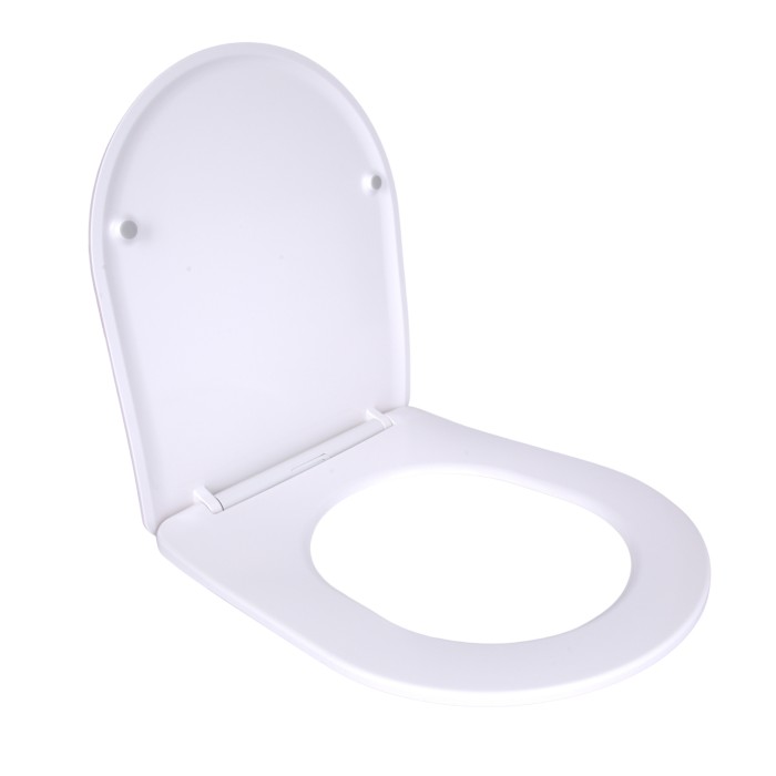 Сидіння для унітаза (Grand) 425х363х30 мм, White, з мікроліфтом Slim Duroplast, Quick Relase Qtap Сидіння для унітаза (Grand) 425х363х30 мм, White, з мікроліфтом Slim Duroplast, Quick Relase Qtap