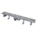 IT13-FT01/300 ITAL Душовий трап 300*70*67 мм ABS пластик, сірий  (блістер) {5/1}