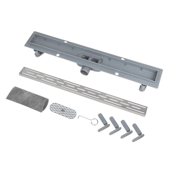 IT13-FT01/300 ITAL Душовий трап 300*70*67 мм ABS пластик, сірий (блістер) {5/1} IT13-FT01/300 ITAL Душовий трап 300*70*67 мм ABS пластик, сірий (блістер) {5/1}